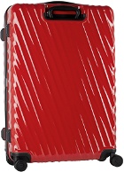 Tumi Red Extended Trip Expandable Suitcase