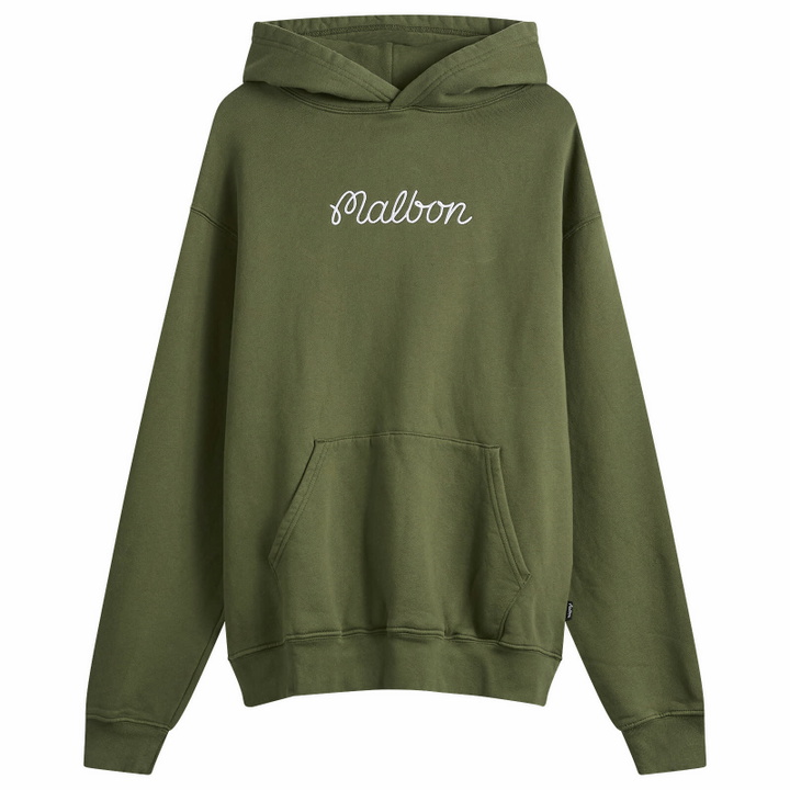 Photo: Malbon Men's Fesque Hoodie in Olivine