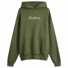 Malbon Men's Fesque Hoodie in Olivine