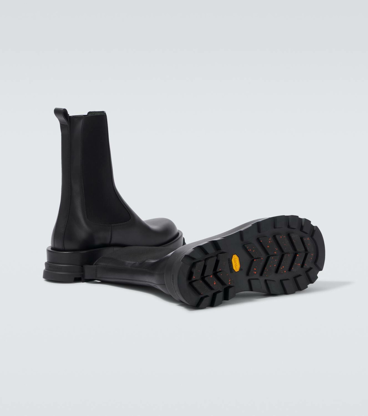 Jil Sander Leather Chelsea boots