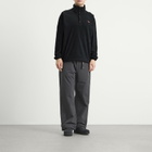 NANGA Men's Air Warm Fleece Pullover in Black