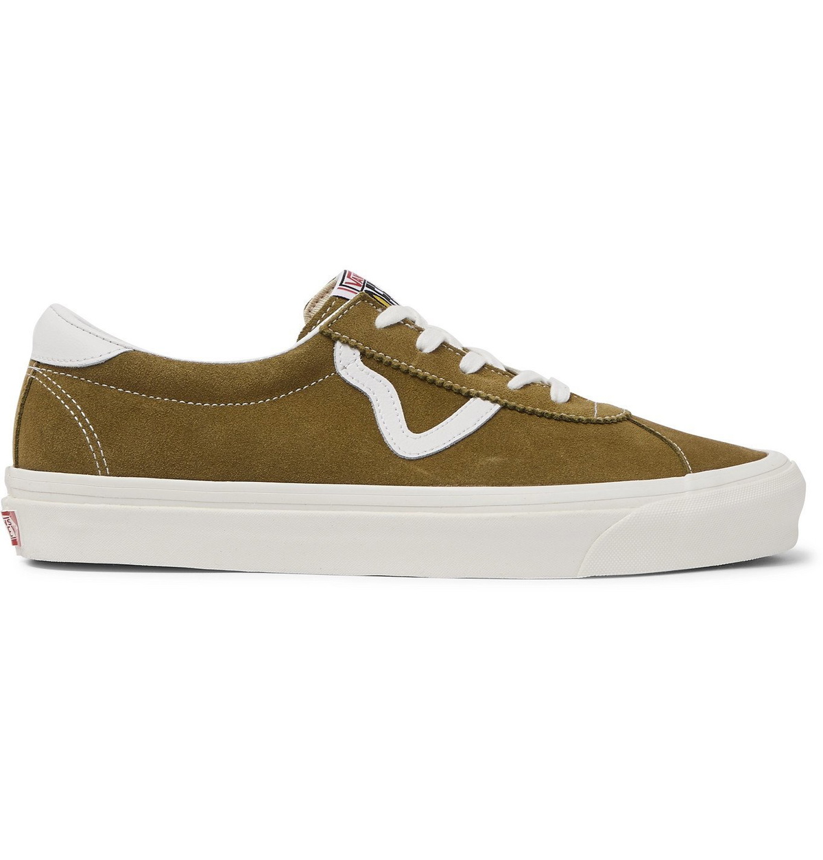 Vans - Style 73 DX Anaheim Factory Leather-Trimmed Suede Sneakers