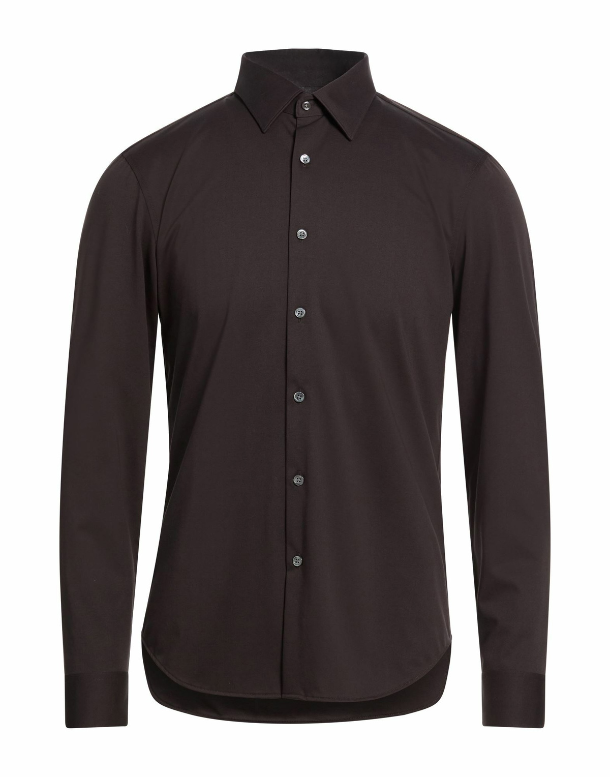 Theory Mens Shirt Dark in Brown
