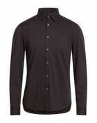 Theory Mens Shirt Dark in Brown