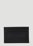 Graffiti Logo Cardholder in Black