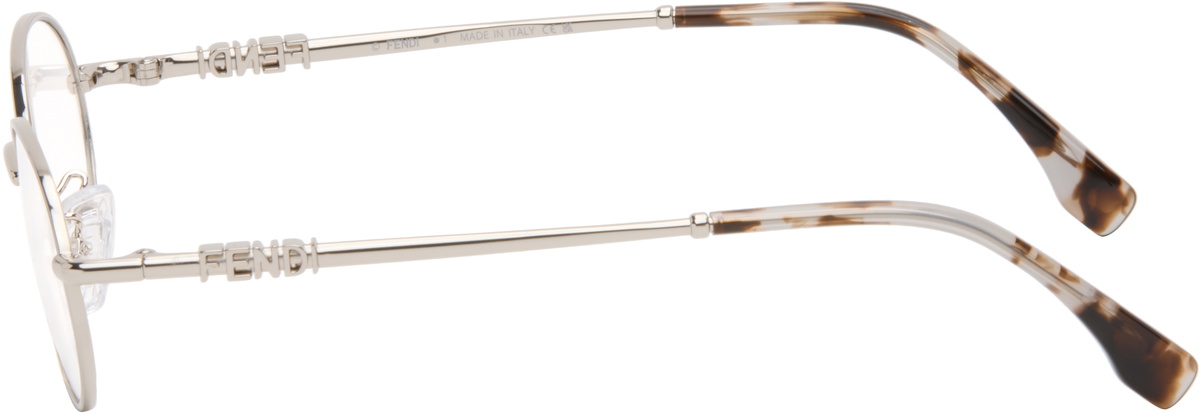 Fendi Silver Fendigraphy Glasses