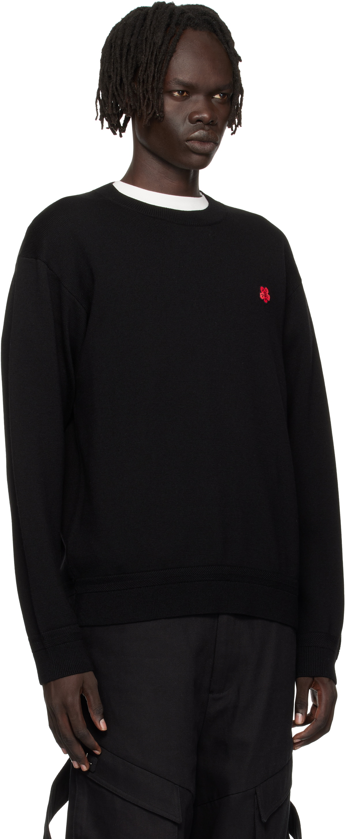 Kenzo Black Kenzo Paris 'Boke Flower' Sweater