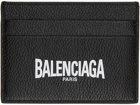 Balenciaga Black Logo Card Holder