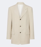 Bottega Veneta Striped wool and cotton blazer