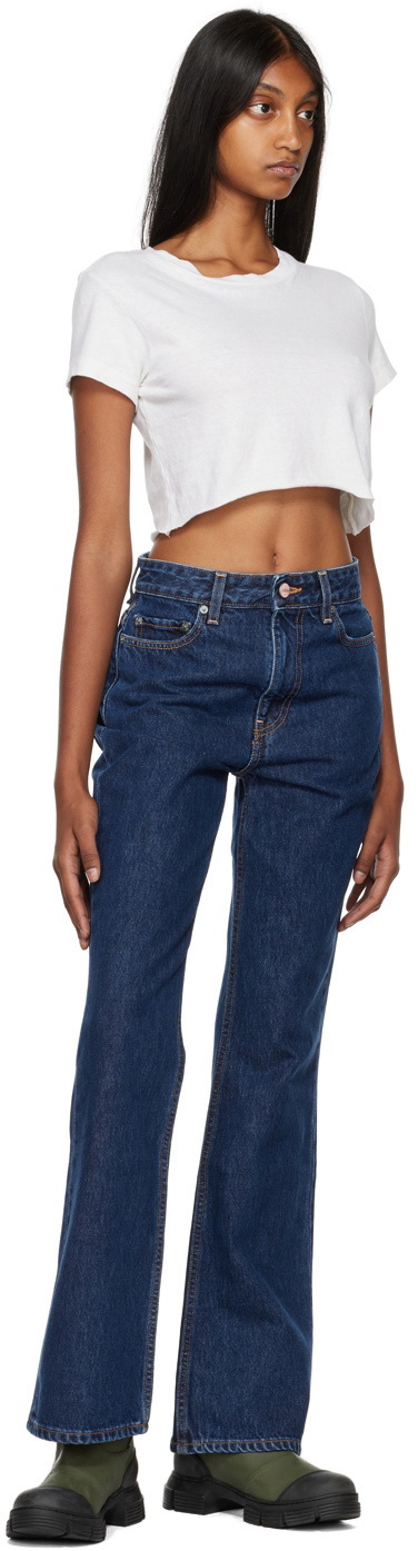 GANNI Blue Betzy Jeans