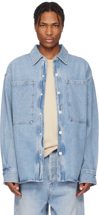 Photo: AGOLDE Blue Atticus Denim Jacket