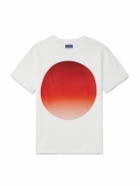 Blue Blue Japan - Omaru Gradation Printed Cotton-Jersey T-Shirt - White