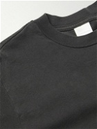 Museum Of Peace & Quiet - A Leisure Co Logo-Print Cotton-Jersey T-Shirt - Gray