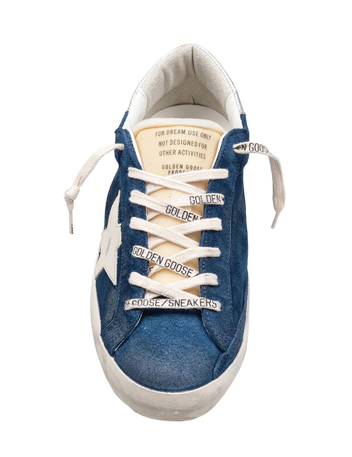 Golden Goose Super Star Suede Sneakers, Blue