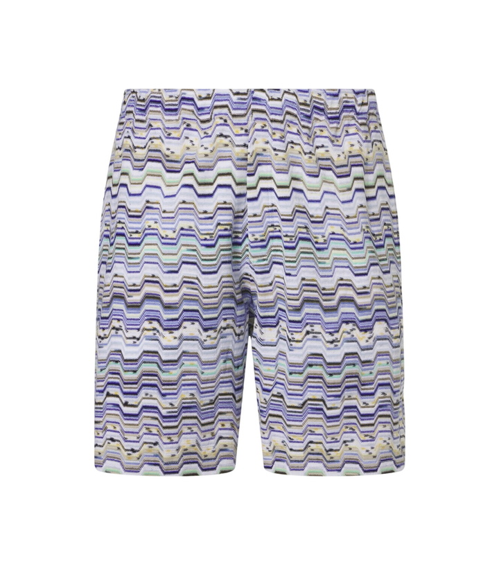 Photo: Missoni Zigzag cotton shorts