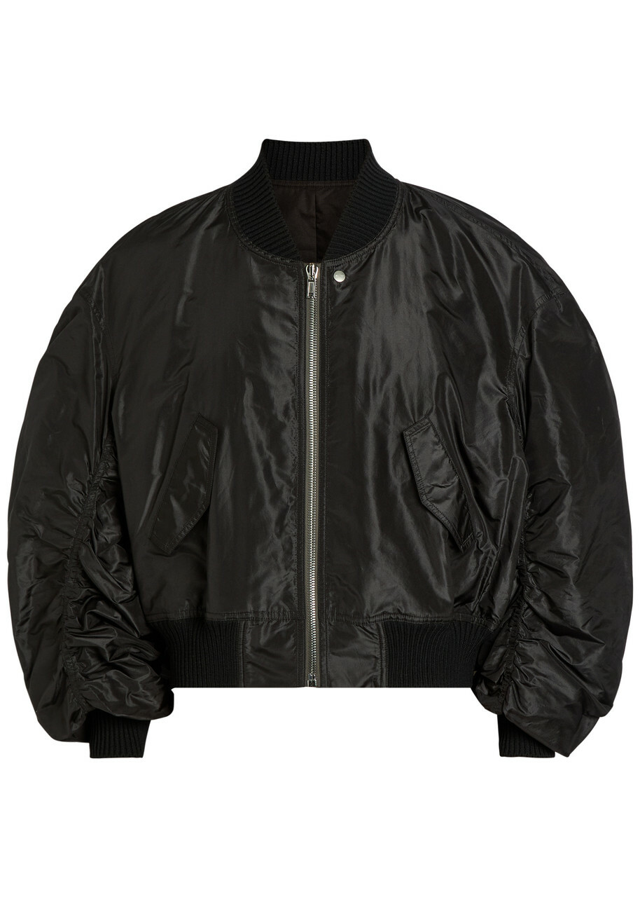 Rick Owens Black IES Bomber Jacket Rick Owens
