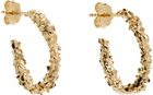 Veneda Carter Gold VC003 Small Open Hoop Earrings