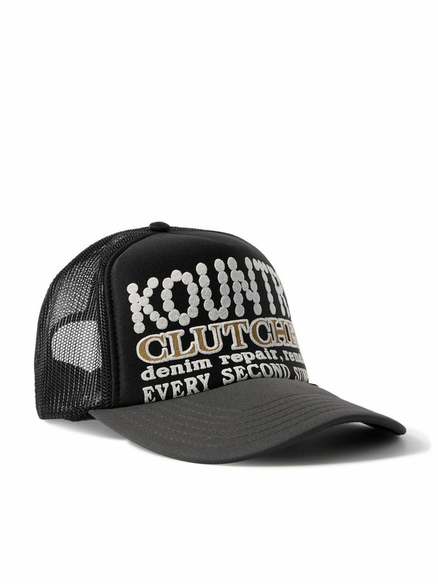Photo: KAPITAL - Pearl Clutcher Printed Canvas and Mesh Trucker Cap