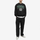 Tommy Jeans Men's Boxy College Crew Sweat in Black