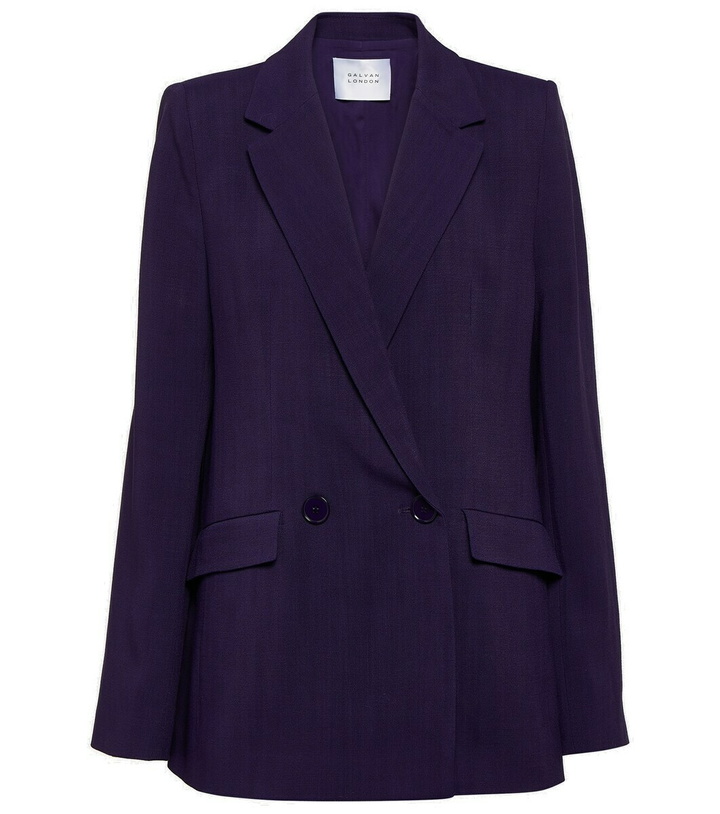 Photo: Galvan Boyfriend double-breasted blazer