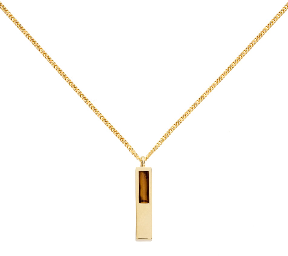 アクセサリー TOM WOOD - 9K GOLD NECKLACE - Tom Wood 9K Yellow Gold Chain Necklace Tom Wood