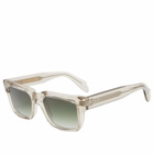 Cutler and Gross 1403 Sunglasses in Sand Crystal 