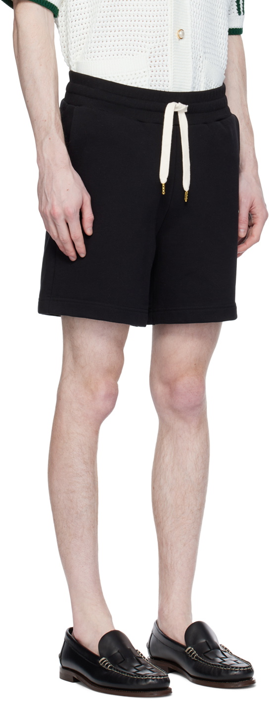 Casablanca Black 'L'Arche' Shorts