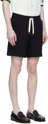 Casablanca Black 'L'Arche' Shorts