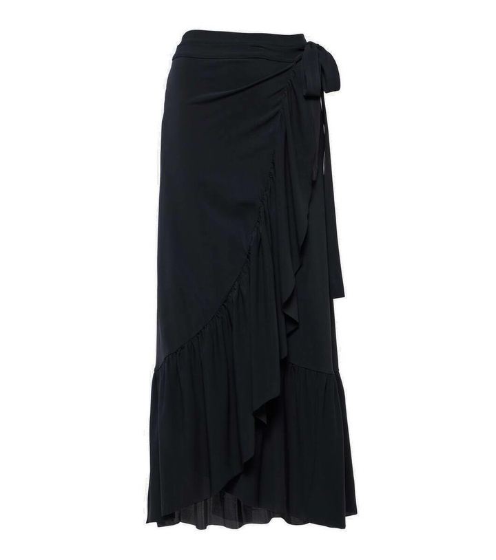 Photo: Eres Julia ruffled jersey beach cover-up