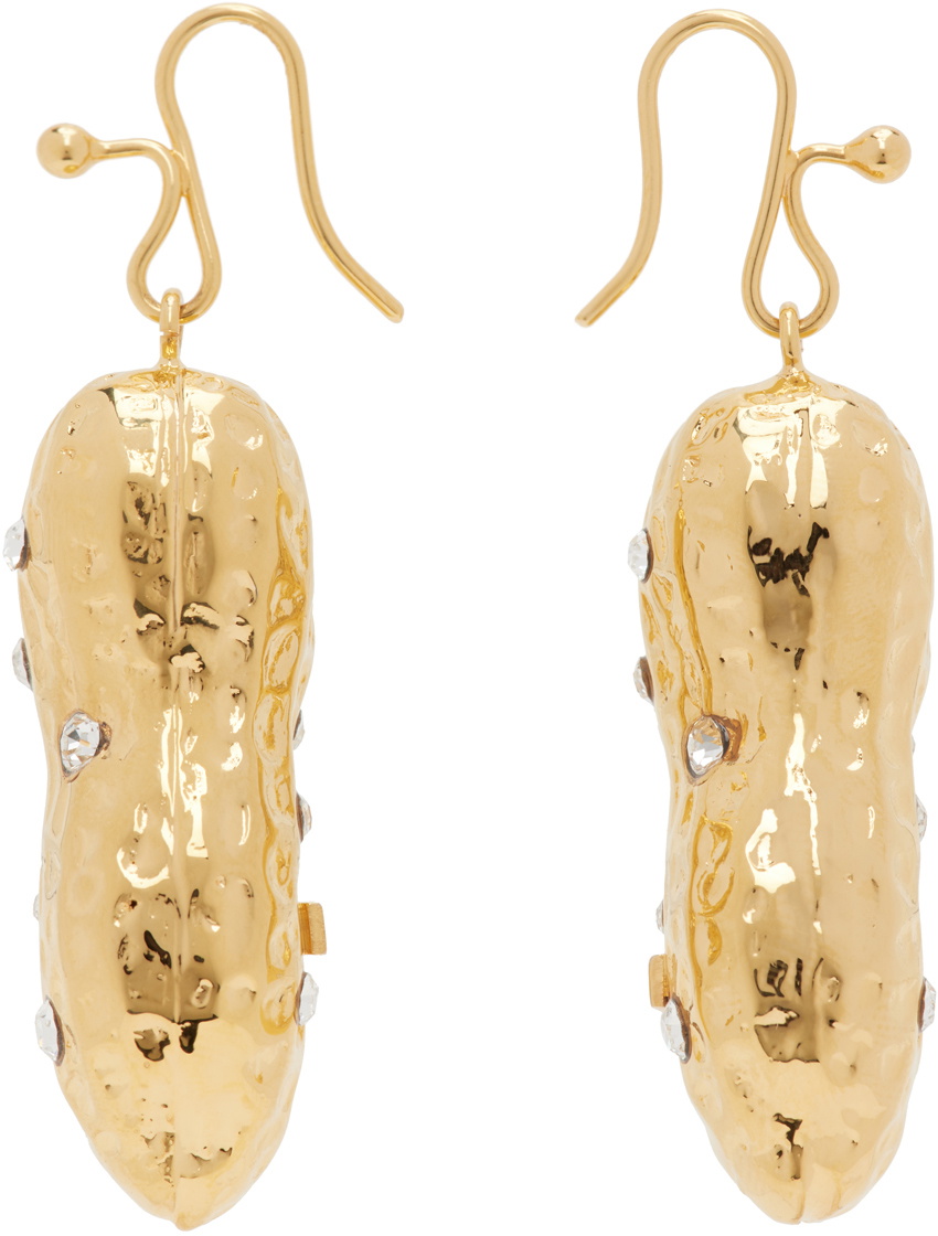 Marni Gold Charm Earrings Marni