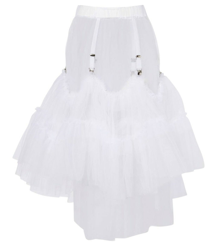 Photo: Noir Kei Ninomiya Sheer tulle midi skirt