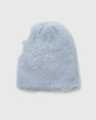Cole Buxton ALPACA KNIT BEANIE Blue Mens Beany