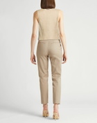 Peserico Womens Tailored Vest Khaki
