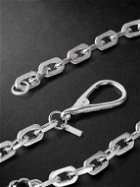 Hatton Labs - La Croisette XL Sterling Silver Cubic Zirconia Chain Necklace