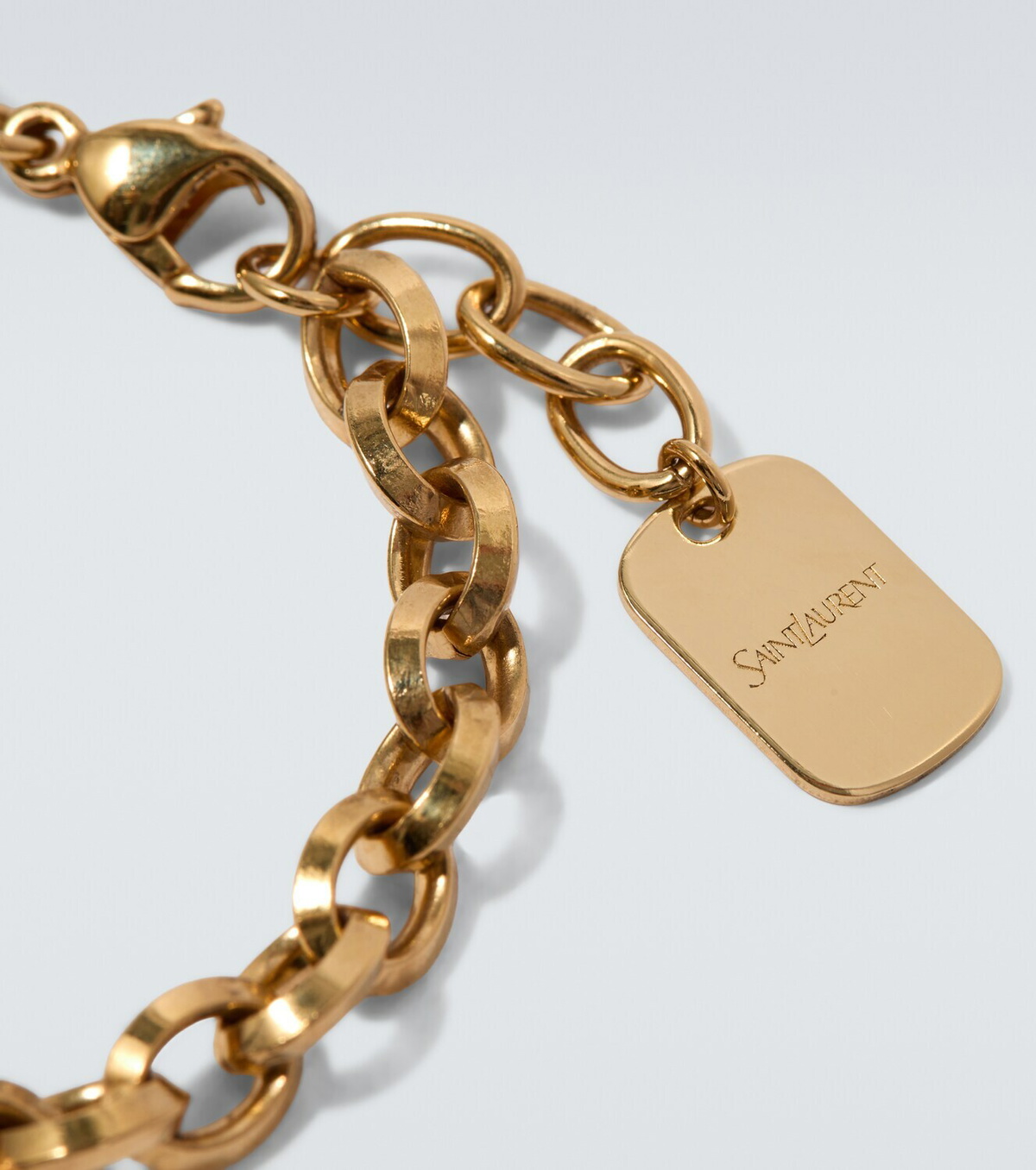 Saint Laurent Logo chain bracelet