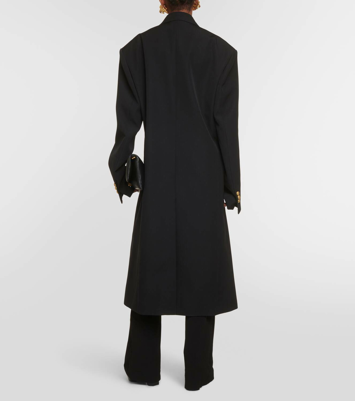 Balmain Virgin wool overcoat Balmain