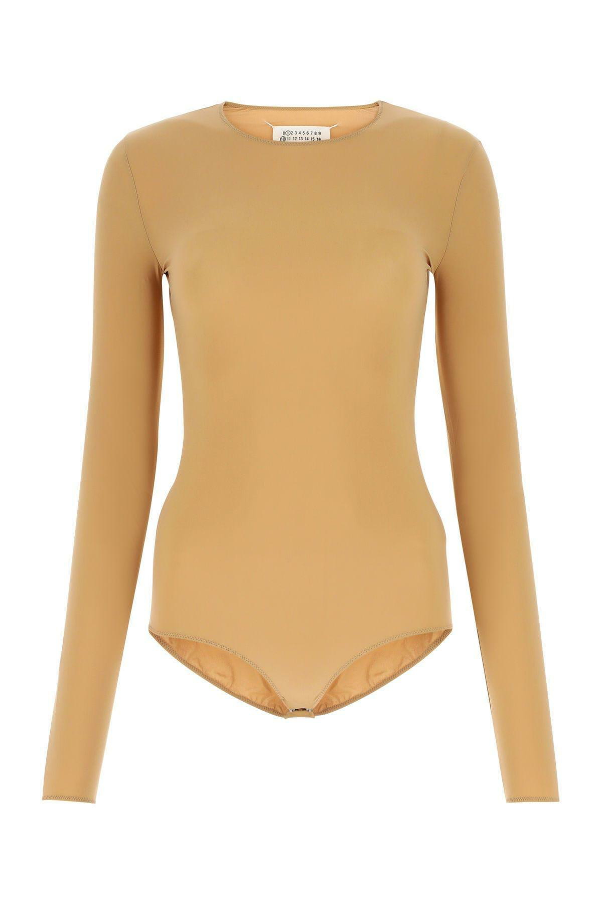 Maison Margiela Flounced jersey bodysuit Maison Margiela
