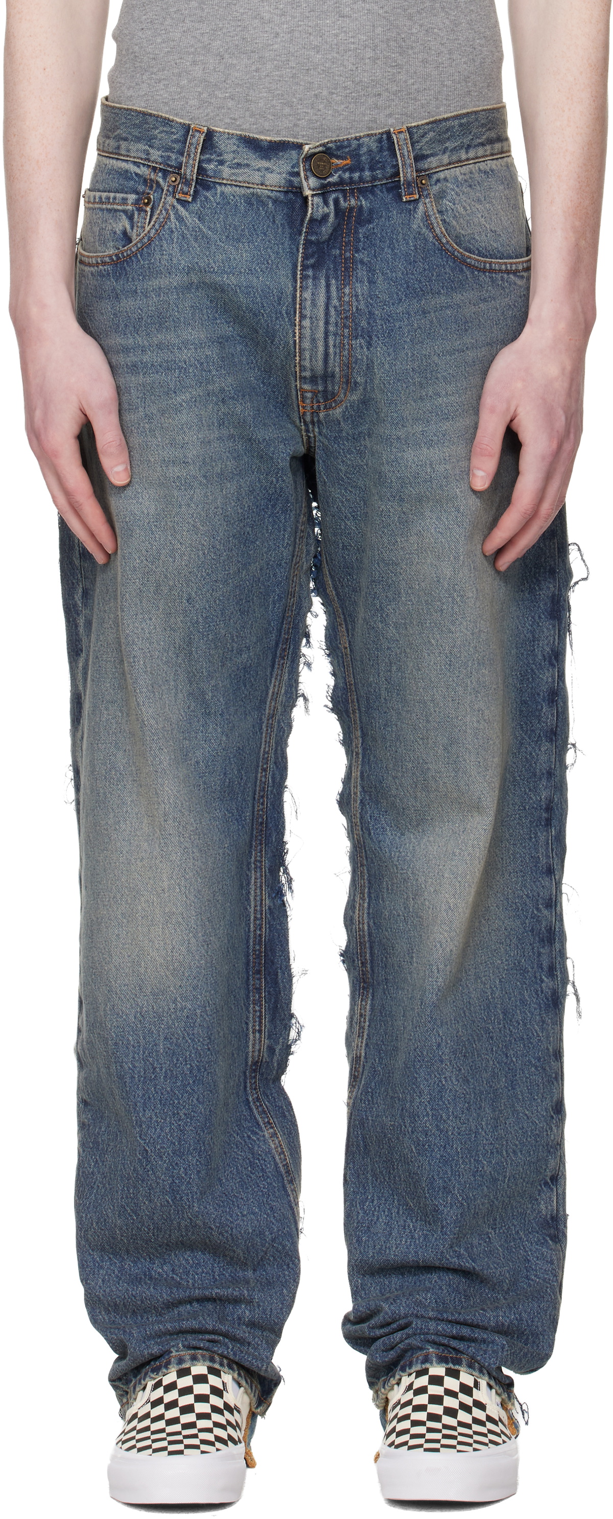 Vetements Black Reebok Edition Biker Track Pants Vetements