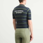 Pas Normal Studios Men's Essential Jersey in Light Olive Stripe