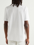 Maison Margiela - Three-Pack Organic Cotton-Jersey T-Shirts - White