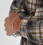 A.P.C. - Benoit Silver-Tone and Resin Chain Bracelet - Silver