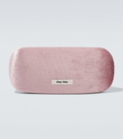 Miu Miu Logo oval sunglasses