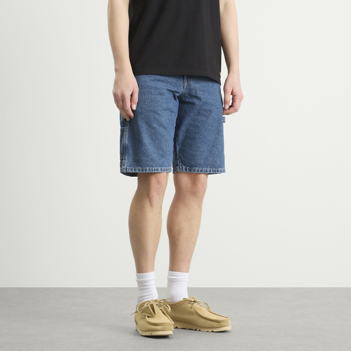 Dickies Men's 993 Denim Carpenter Shorts in Classic Blue