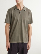 James Perse - Supima Cotton-Jersey Polo Shirt - Green