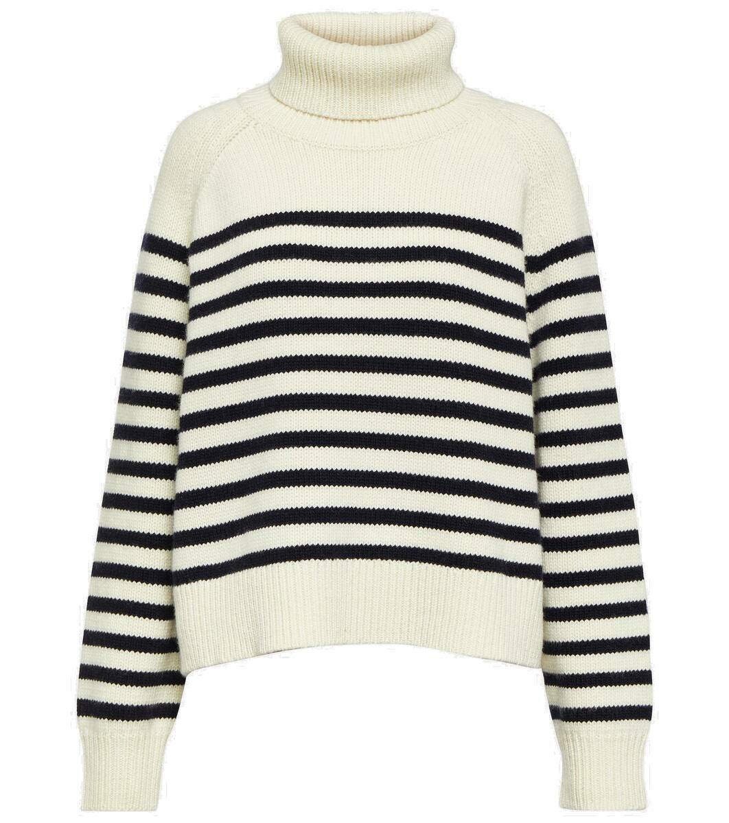 Nili Lotan Gideon striped wool and cashmere sweater Nili Lotan