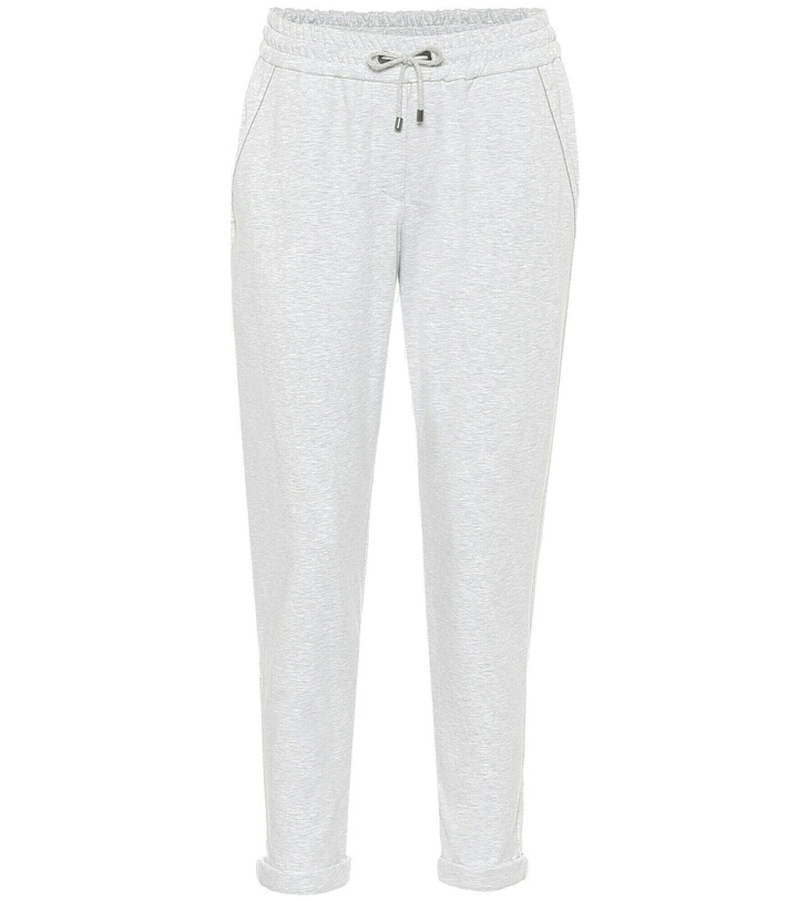 Photo: Brunello Cucinelli - Stretch-cotton sweatpants