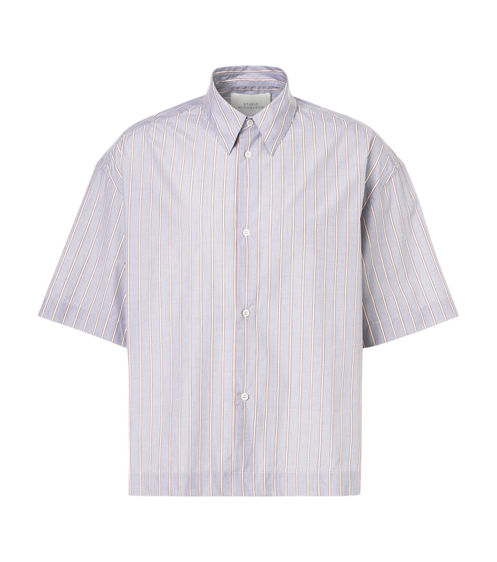 Photo: Studio Nicholson Sanko striped cotton shirt