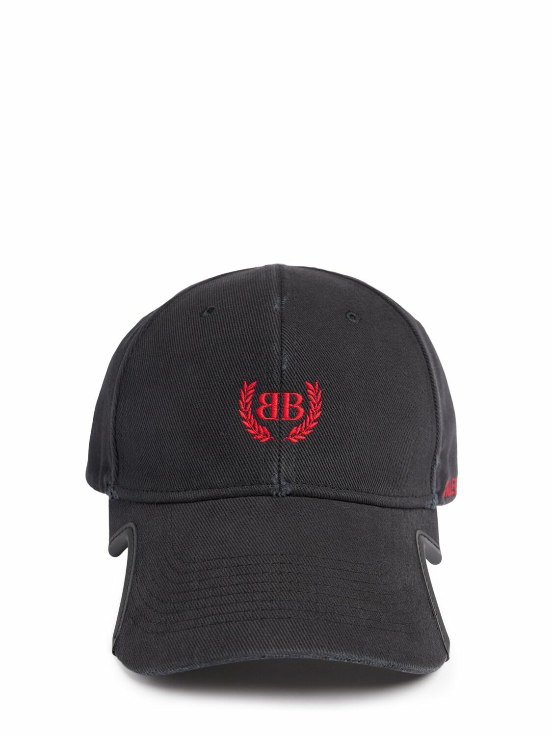 Balenciaga Black Rainbow Logo Cap Balenciaga