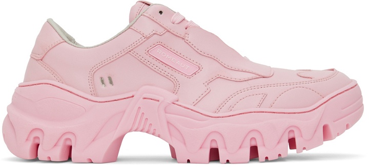 Photo: Rombaut Pink Apple Leather Boccacio II Sneakers