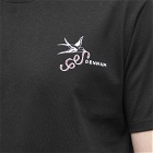 Denham Men's DXT Paris Reg T-Shirt in Black
